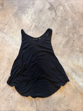 Athleta Black Flowing Racerback Tank